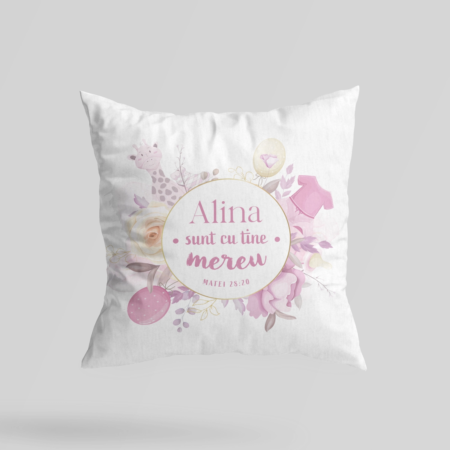 Perna cadou crestin cu verset din Biblie - Matei 28:20